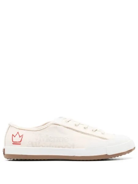 Vivienne Westwood кроссовки с логотипом, нейтральный цвет