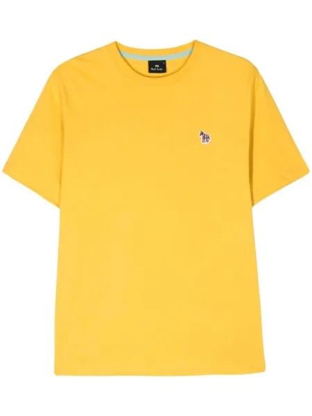 PS Paul Smith футболка с логотипом, желтый
