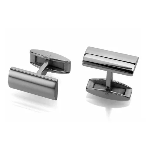 Запонки Colibri Polaris polished stainless steel, CB D-11030CL.