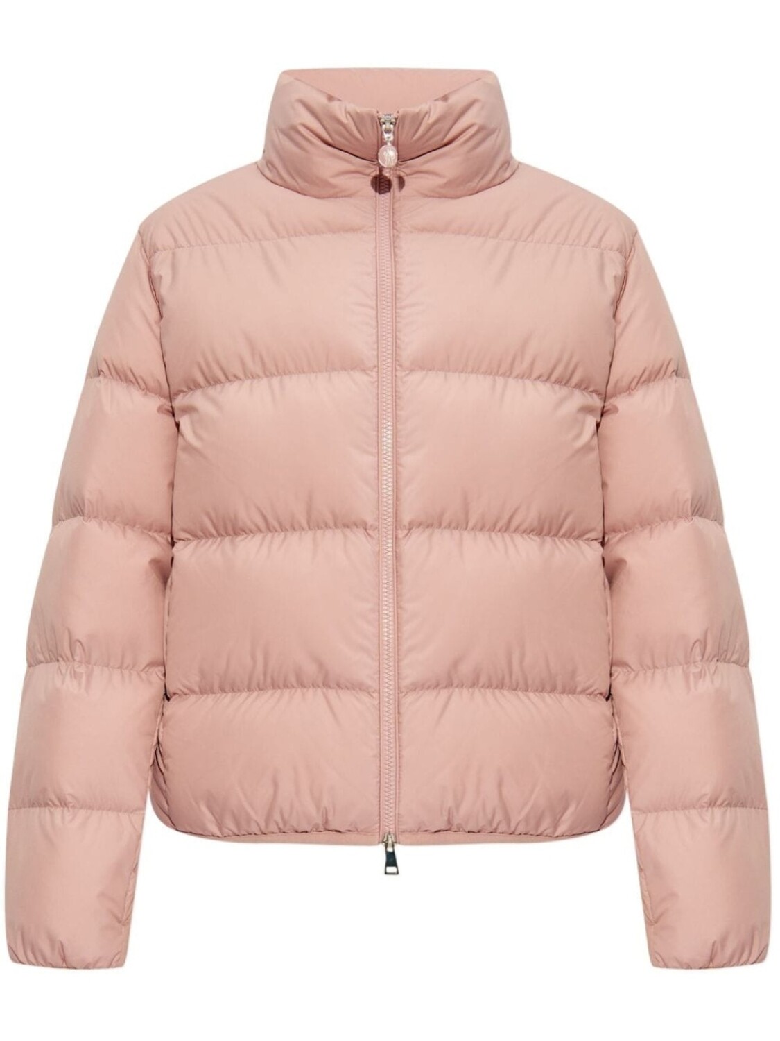 Moncler утепленная куртка-пуховик, розовый