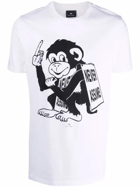 PS Paul Smith Never Assume Monkey T-shirt
