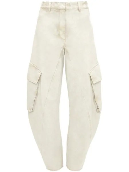JW Anderson джинсы карго, нейтральный цвет