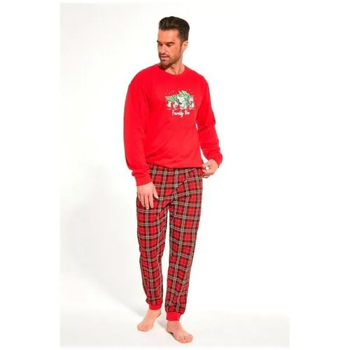 Пижама  Cornette, размер XXL, красный