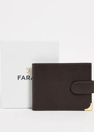 Коричневый бумажник Farah-Коричневый цвет