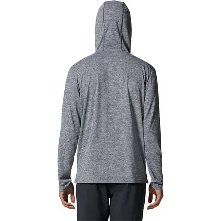 Толстовка с солнцезащитным кремом мужская Mountain Hardwear, цвет Foil Grey Heather