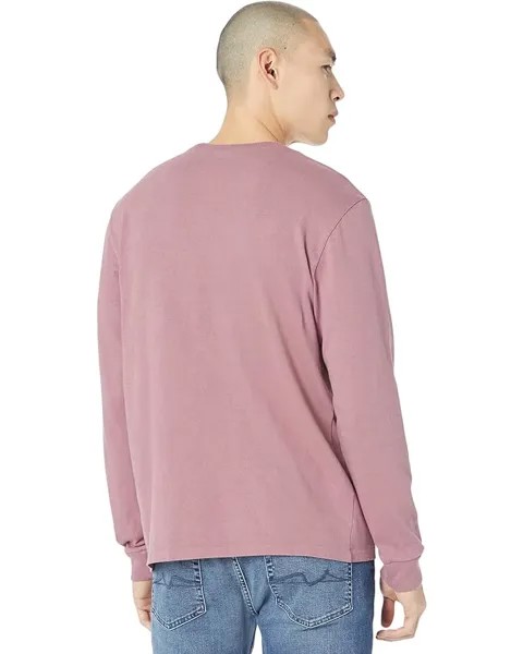 Футболка с длинным рукавом Madewell Relaxed Long Sleeve Tee, цвет Frosty Mauve
