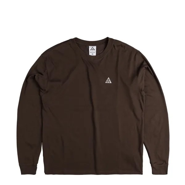 Футболка Acg Dri-Fit-Longsleeve Nike, коричневый