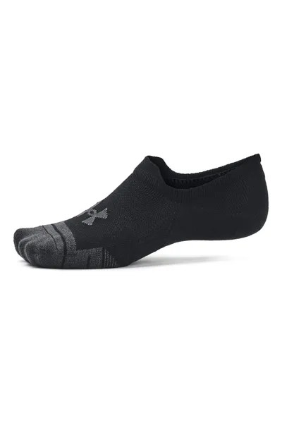 Укороченные спортивные носки Performance Tech — 3 пары Under Armour, черный