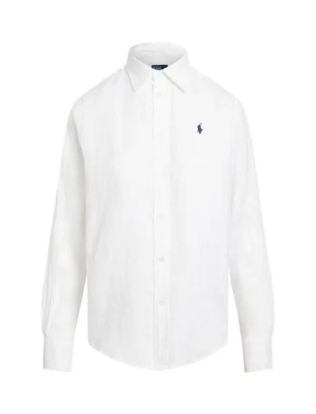 Блузка с длинными рукавами Polo Ralph Lauren, белый