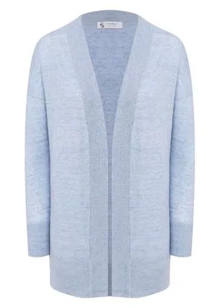 Кардиган из смеси льна и хлопка Il Borgo Cashmere