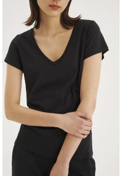 Футболка базовая RENA V InWear, цвет black