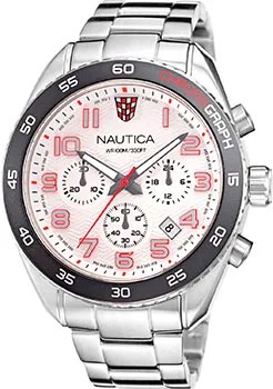 Швейцарские наручные  мужские часы Nautica NAPKBS226. Коллекция Key Biscayne Chronograph