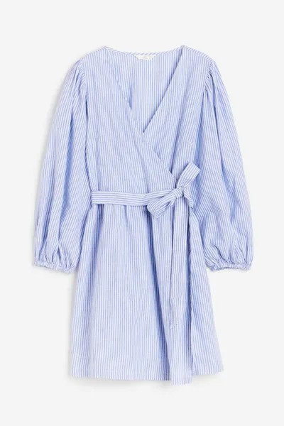 Платье женское H&M 1161640004 синее 3XL (доставка из-за рубежа)