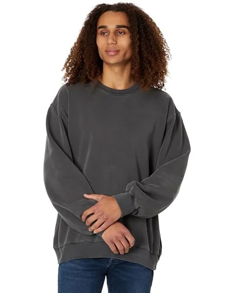 Толстовка Madewell The McCarren Midweight Crewneck, цвет Coal