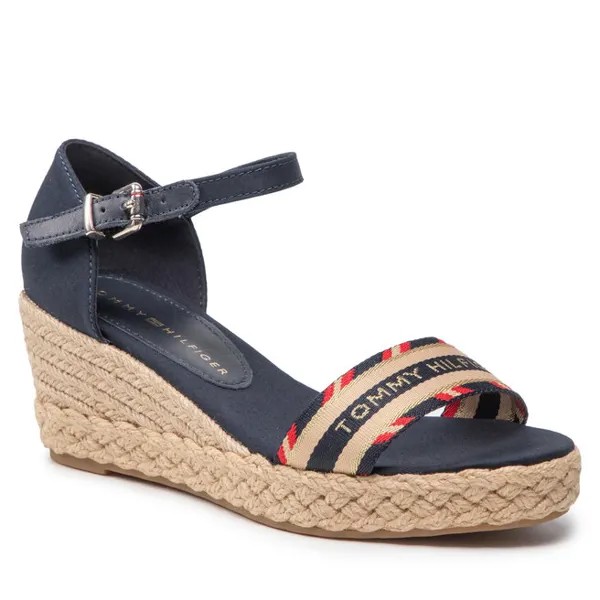 Эспадрильи Tommy Hilfiger CorporateWebbing Low, темно-синий