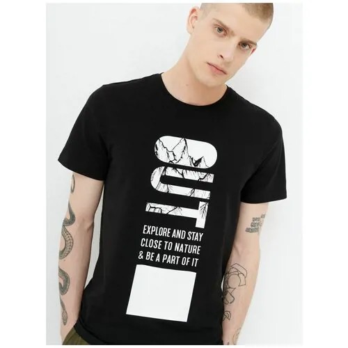 Футболка Outhorn MEN'S T-SHIRT Черный M HOL21-TSM605-20S