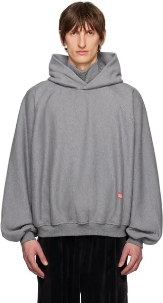 Серая водолазка с капюшоном Alexander Wang