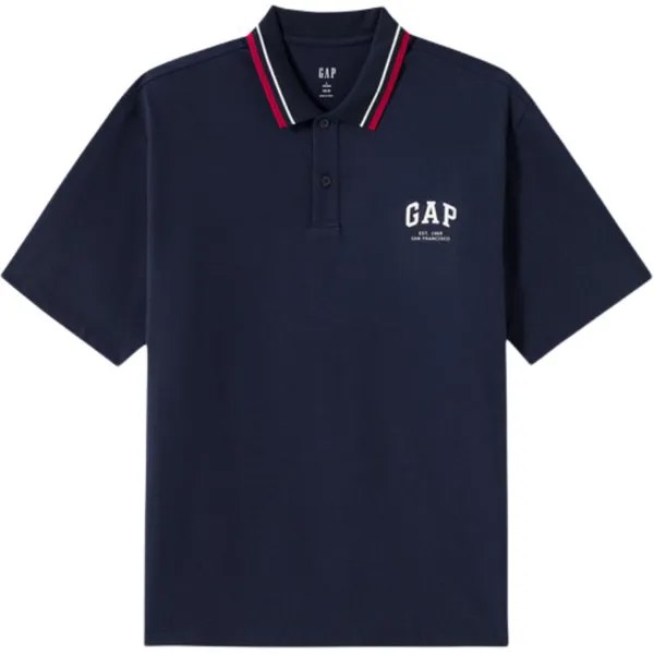 Рубашка поло мужская Gap, белый