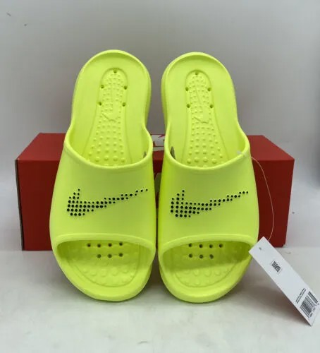 Сандалии Nike Air Victori One для душа Volt Glow Green CZ5478-700 мужские размеры