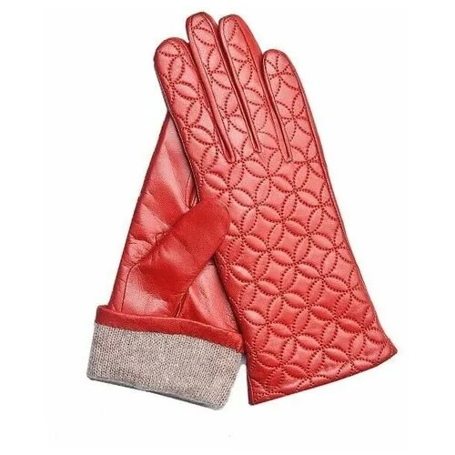 Перчатки  Francesco Marconi, размер 6,5, красный