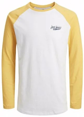 Лонгслив Jack & Jones 12139926 размер 48/M, желтый