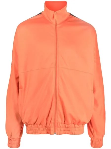 Heron Preston куртка на молнии с нашивкой-логотипом, оранжевый