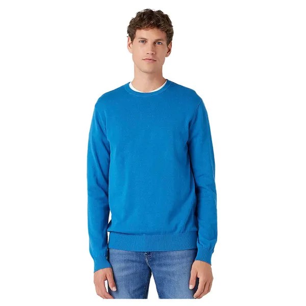 Свитер Wrangler W8A0QJ69F Crew Neck, синий