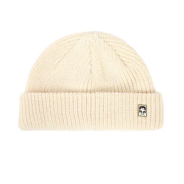 Шапка OBEY Micro Beanie Unbleached