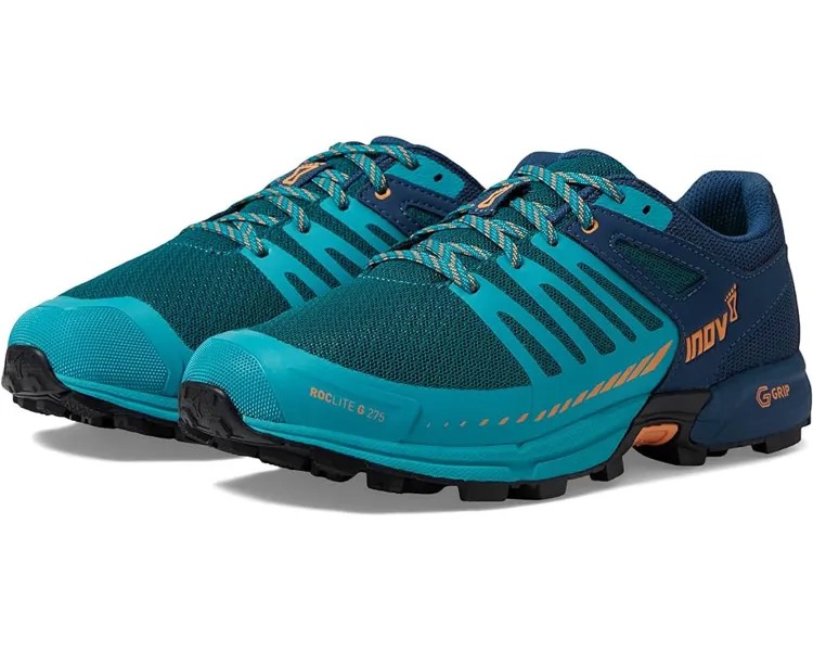 Кроссовки inov-8 Roclite G 275 V2, цвет Teal/Navy/Nectar