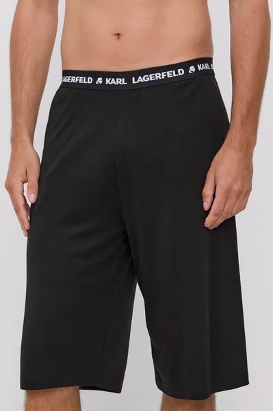 Пижамные шорты 215М2184 Karl Lagerfeld, черный