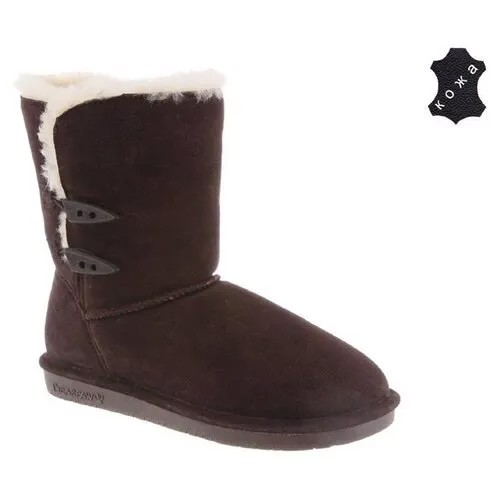 Женские угги Bearpaw Abigail 8 шоколадные (37)