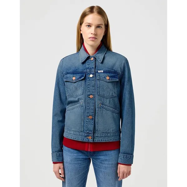 Куртка Wrangler 112350343 Heritage Denim, синий