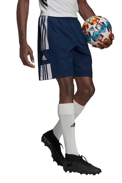 Футбольные шорты с логотипом SQ21 Adidas Performance, белый