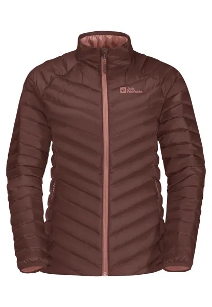 Пуховик PASSAMANI Jack Wolfskin, цвет dark maroon