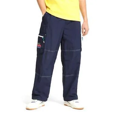 Puma BG X Легкие брюки-карго Мужские синие повседневные спортивные штаны 53406184