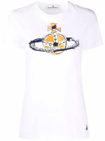 Vivienne Westwood футболка с логотипом