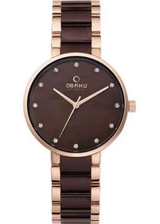 Fashion наручные  женские часы Obaku V189LXVNSA. Коллекция Links