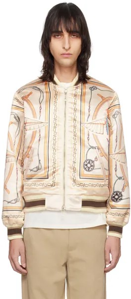 Разноцветный бомбер Nautica Rhude