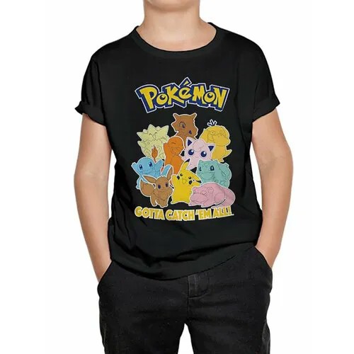Футболка Design Heroes, размер 11-12 лет, черный
