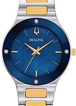 Японские наручные  женские часы Bulova 98R273. Коллекция Milennia