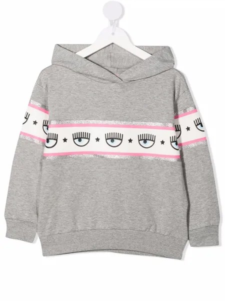 Chiara Ferragni Kids худи с логотипом