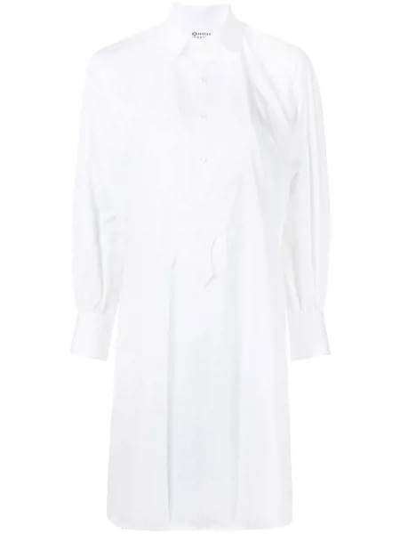 Maison Margiela long-sleeve shirt midi dress