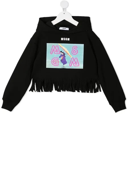 MSGM Kids худи с логотипом