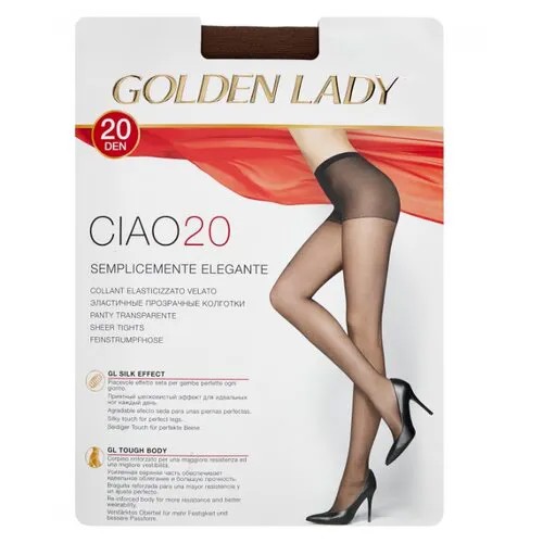 Колготки Golden Lady Ciao 20 den, размер 3-M, moro (коричневый)