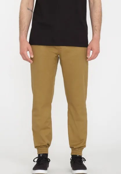 Спортивные брюки Frickin Joggers Volcom, цвет dark khaki