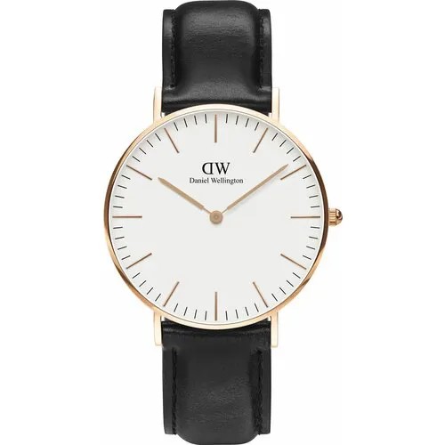 Наручные часы Daniel Wellington, белый, золотой