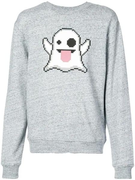 Толстовка 'Spooky' Mostly Heard Rarely Seen 8-Bit, серый