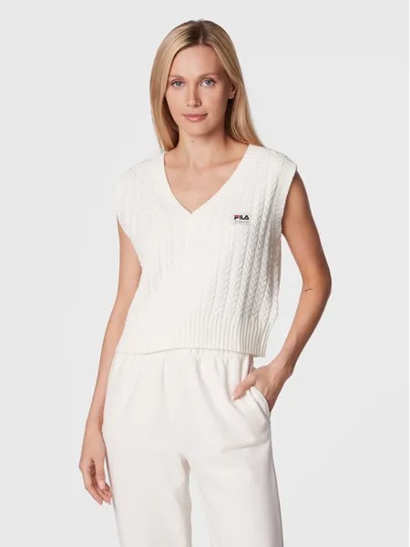 Свитер обычного кроя Fila, белый