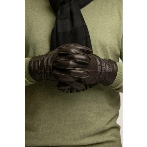Перчатки Montego, размер 8.5, коричневый