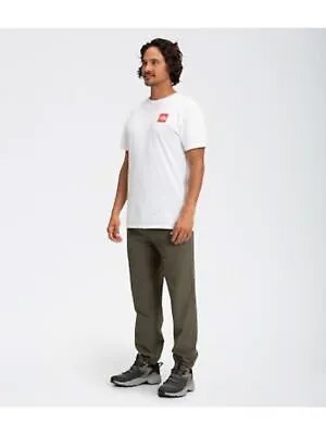 NORTH FACE Mens City Standard Зеленые легкие джоггеры на шнурке 2X